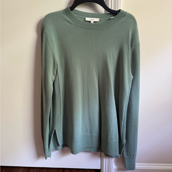 Vince cashmere wool sweater light green xs - Picture 1 of 4